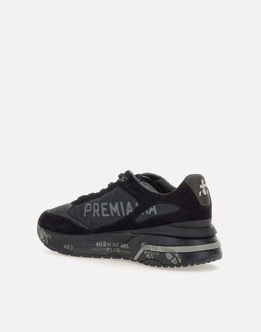 PREMIATA Sneakers "Moerun" BLACK Uomo 