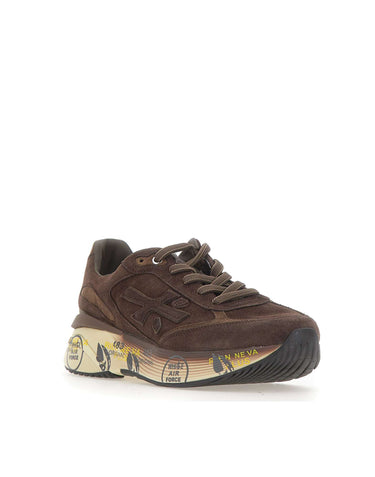 PREMIATA Sneakers "Moerun 8636" BROWN Uomo 