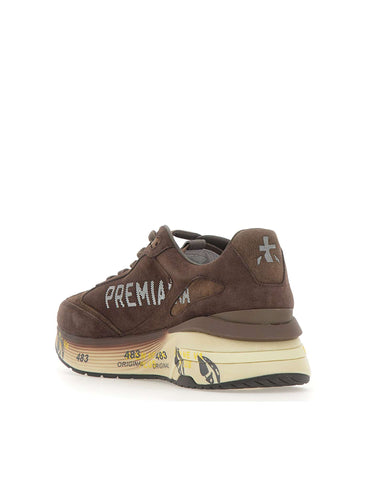 PREMIATA Sneakers "Moerun 8636" BROWN Uomo 