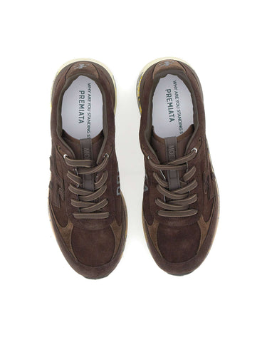 PREMIATA Sneakers "Moerun 8636" BROWN Uomo 