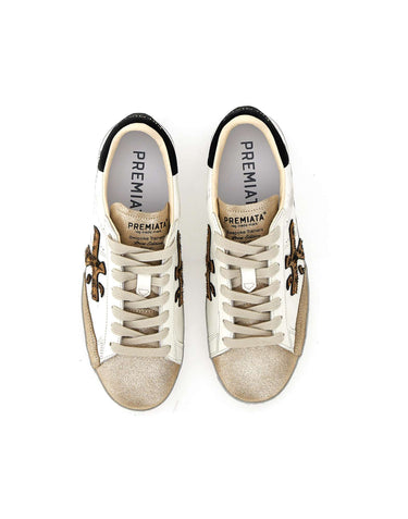 PREMIATA Sneakers "StevenD 7605" WHITE Donna 