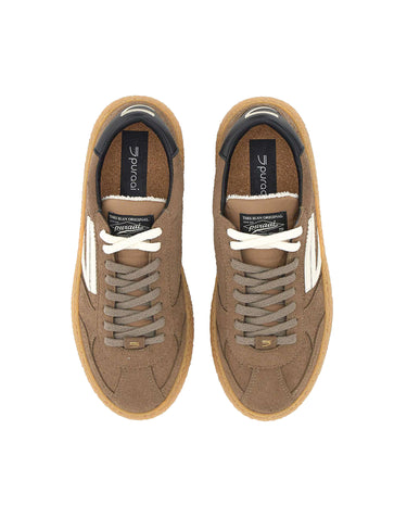 PURAAI Sneakers "1.01 Vintage" BROWN Uomo 