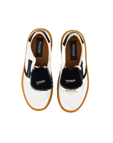 PURAAI Sneakers "Polly Tab" WHITE Uomo 