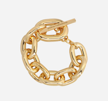 RABANNE "Gold XL link bracelet" GOLD Donna 