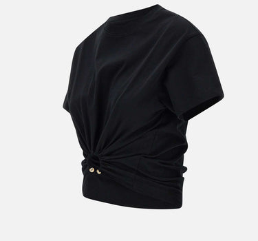T-shirt in cotone 23AJTO539CO0485 P001 RABANNE 