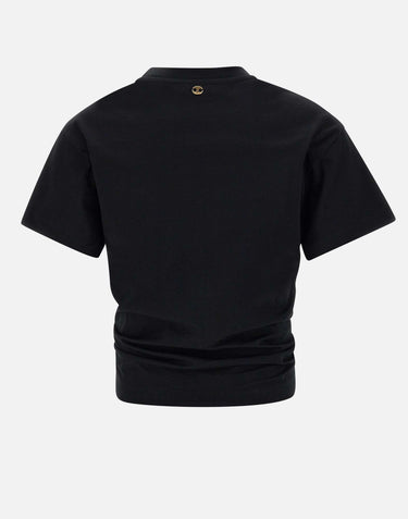 T-shirt in cotone 23AJTO539CO0485 P001 RABANNE 
