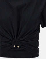T-shirt in cotone 23AJTO539CO0485 P001 RABANNE 