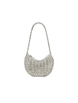RABANNE Borsa  "Nano" in maglia metallica SILVER Donna 