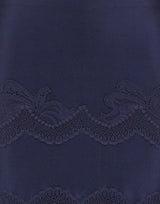 Gonna midi in pizzo e jersey 26AJJU021PA0170 P481 RABANNE 