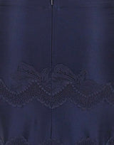 Gonna midi in pizzo e jersey 26AJJU021PA0170 P481 RABANNE 