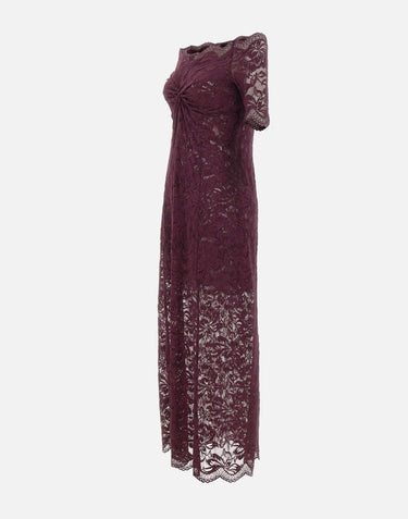 Abito midi in pizzo 26AJR0106PA0170 P534 RABANNE 