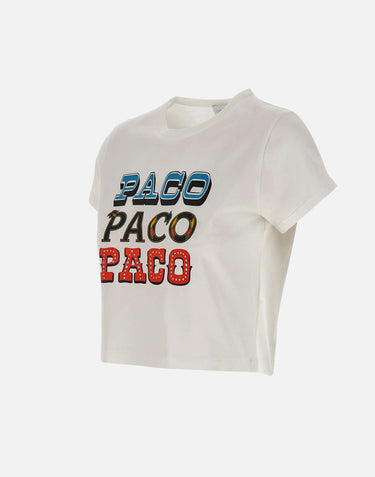 T-shirt "Paco" 26AJTE056C00494 P100 RABANNE 
