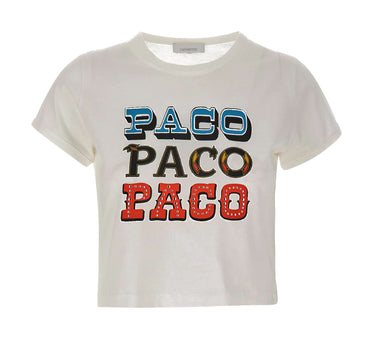 T-shirt "Paco" 26AJTE056C00494 P100 RABANNE 