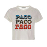 T-shirt "Paco" 26AJTE056C00494 P100 RABANNE 