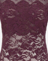 Top in pizzo a maniche corte 26AJTO697PA0170 P534 RABANNE 