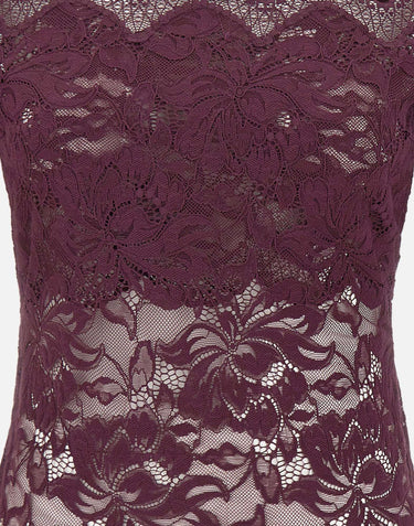 Top in pizzo a maniche corte 26AJTO697PA0170 P534 RABANNE 
