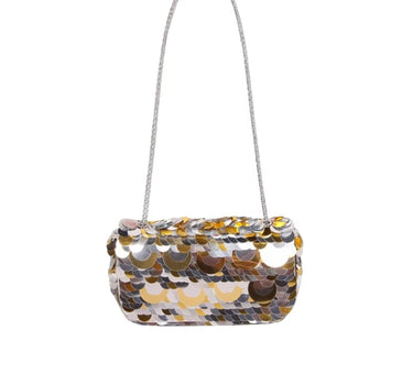 RABANNE Borsa a spalla "Sparkle Mini" MULTICOLOR Donna 