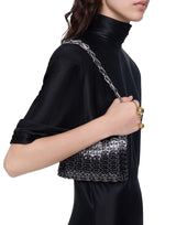 RABANNE Borsa a spalla "Nano Bag 1969" SILVER Donna 