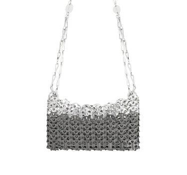RABANNE Borsa a spalla "Nano Bag 1969" SILVER Donna 