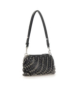 RABANNE Borsa a spalla "Paco Baguette" BLACK Donna 