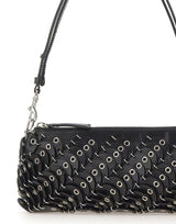 RABANNE Borsa a spalla "Paco Baguette" BLACK Donna 