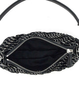 RABANNE Borsa a spalla "Paco Baguette" BLACK Donna 