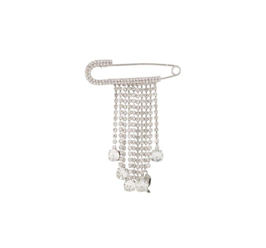 RABANNE Spilla con pendenti SILVER Donna 