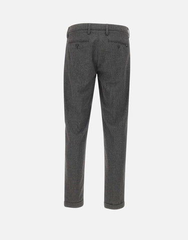 RE-HASH Pantaloni "Mucha10" GREY Uomo 