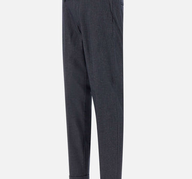 RE-HASH Pantaloni  "Mucha10" in viscosa e lyocell BLUE Uomo 