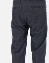 RE-HASH Pantaloni  "Mucha10" in viscosa e lyocell BLUE Uomo 