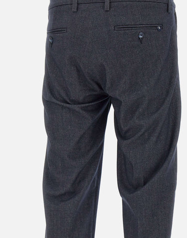 RE-HASH Pantaloni  "Mucha10" in viscosa e lyocell BLUE Uomo 