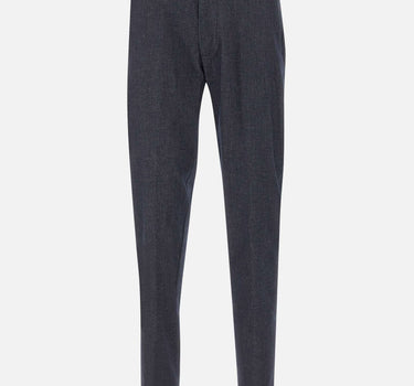 RE-HASH Pantaloni  "Mucha10" in viscosa e lyocell BLUE Uomo 