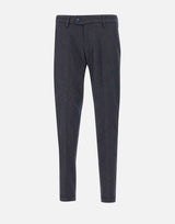 RE-HASH Pantaloni  "Mucha10" in viscosa e lyocell BLUE Uomo 
