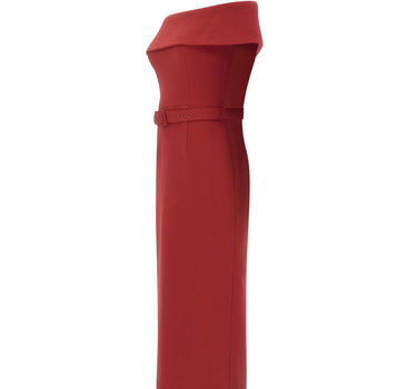 Abito midi "Precious" 26021659 RED REBECCA VALLANCE 