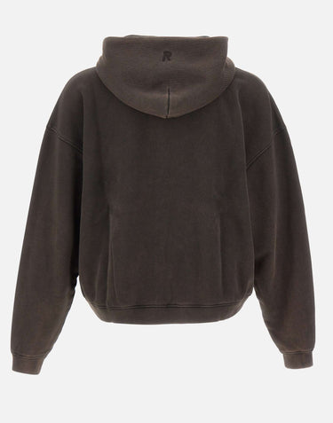 Felpa "Initial boxy zip through" INM100022 17 REPRESENT 
