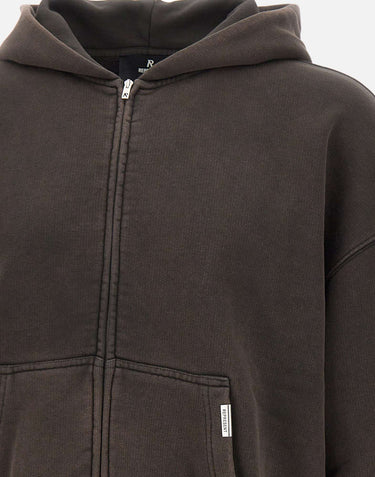 Felpa "Initial boxy zip through" INM100022 17 REPRESENT 