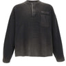 REPRESENT Maglia "Henley" BLACK Uomo 