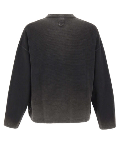 REPRESENT Maglia "Henley" BLACK Uomo 
