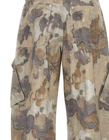 REPRESENT Pantaloni cargo camouflage MULTICOLOR Uomo 