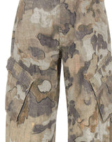 REPRESENT Pantaloni cargo camouflage MULTICOLOR Uomo 