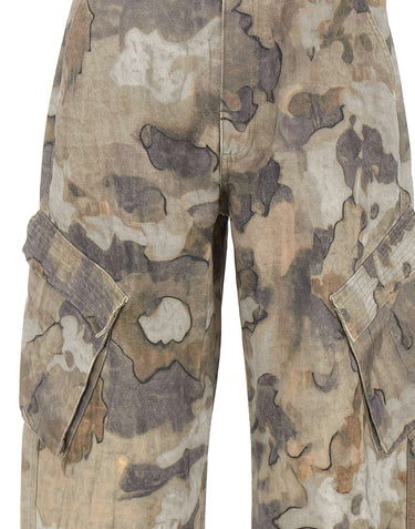 REPRESENT Pantaloni cargo camouflage MULTICOLOR Uomo 