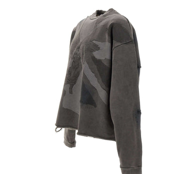REPRESENT Felpa "Flag" GREY Uomo 