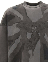 REPRESENT Felpa "Flag" GREY Uomo 