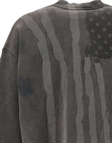 REPRESENT Felpa "Flag" GREY Uomo 