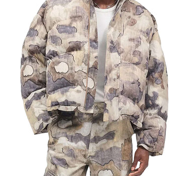 REPRESENT Piumino "Riot" MULTICOLOR Uomo 