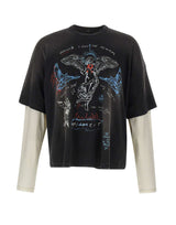 REPRESENT T-shirt "Heavier Than The Heavens" BLACK Uomo 