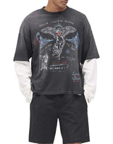 REPRESENT T-shirt "Heavier Than The Heavens" BLACK Uomo 