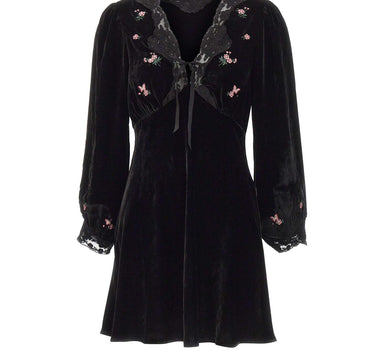 RIXO Abito "Carolina" BLACK Donna 