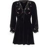 RIXO Abito "Carolina" BLACK Donna 