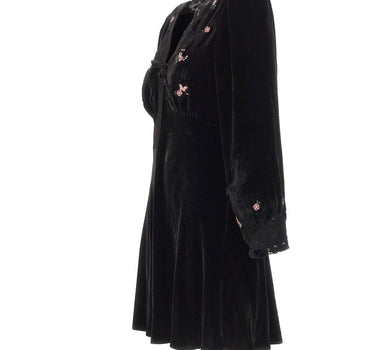 RIXO Abito "Carolina" BLACK Donna 